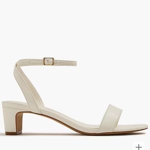 J Crew Strappy low heels